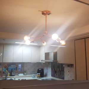 삼송 계룡아파트 - 샤이6등(로즈골드) / 식탁등 시공사례